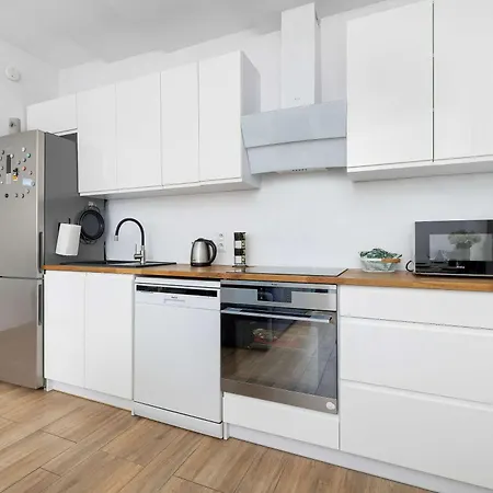 Bright Apartment With A Balcony Katowice Tunelowa 27 By Heyrent Apartmán Katovice