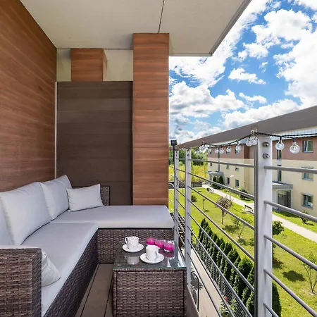 Bright Apartment With A Balcony Katowice Tunelowa 27 By Heyrent Apartmán